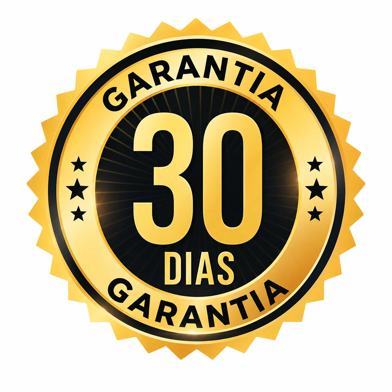 Selo de garantia de 30 dias